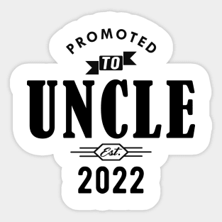 New Uncle - Promoted to uncle est. Uncle Sticker